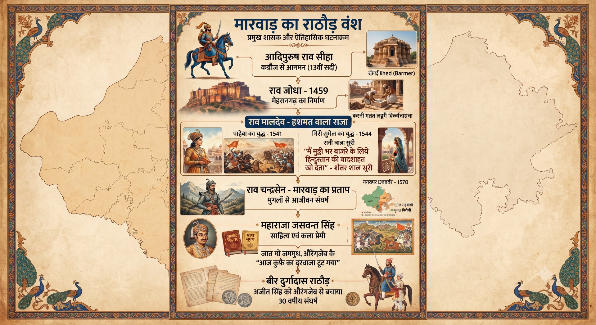 मारवाड़ का इतिहास 2 - NotesMind